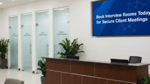 Book Interview Rooms Today for Secure Client Meetings