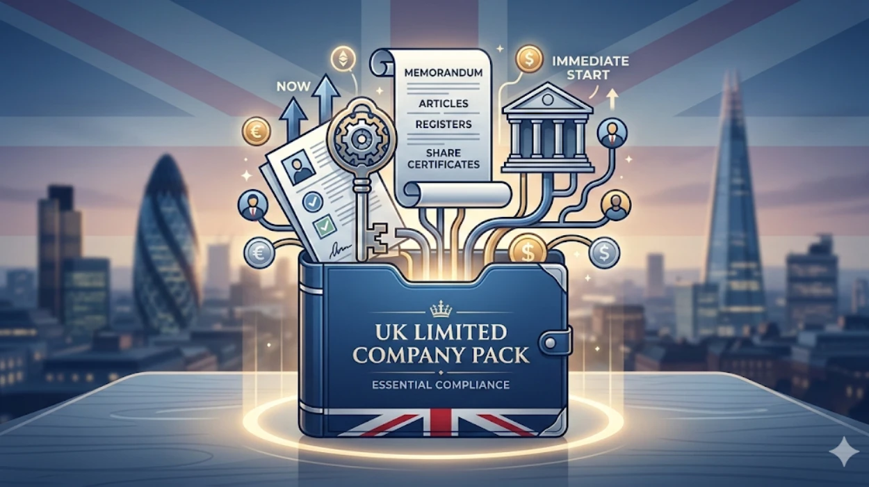 Buy a Company Pack for Your UK Limited Company Now