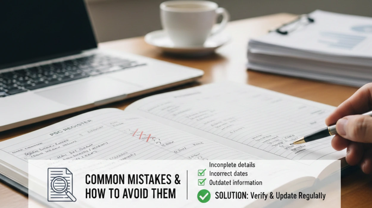 Common PSC Register Mistakes and How to Avoid Them