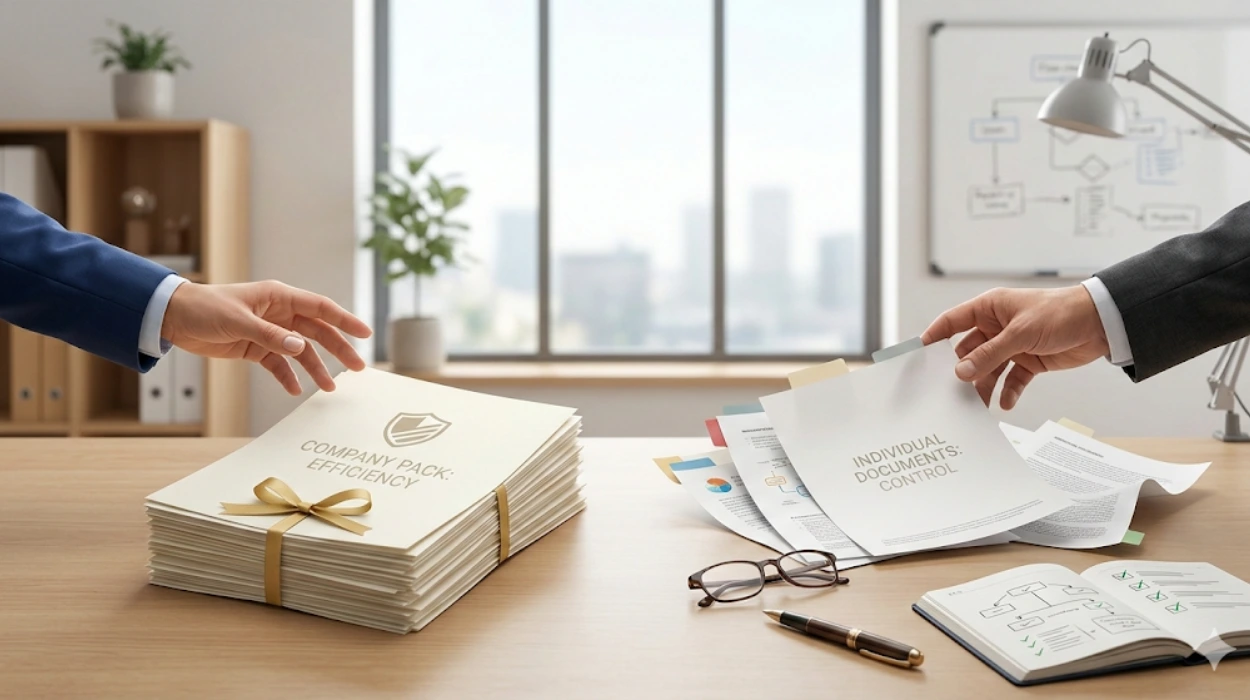 Company Pack vs Individual Documents Which Is Better