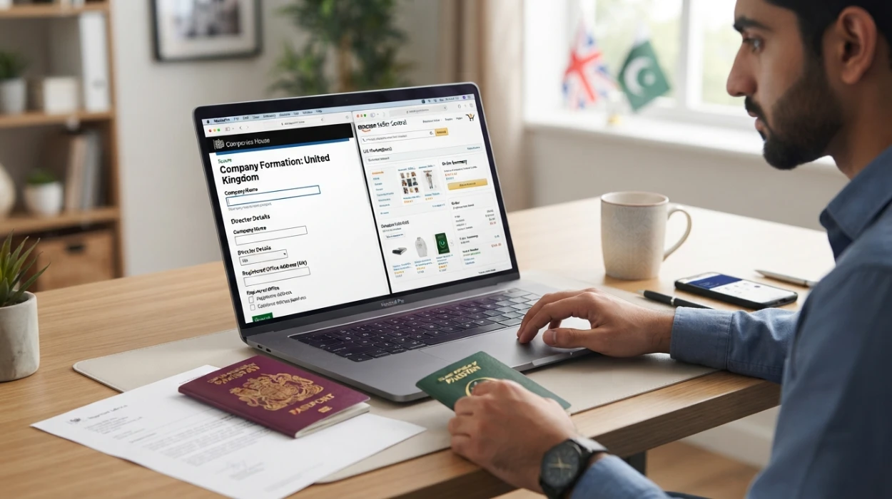 Form a UK Company From Pakistan for Ecommerce Sellers