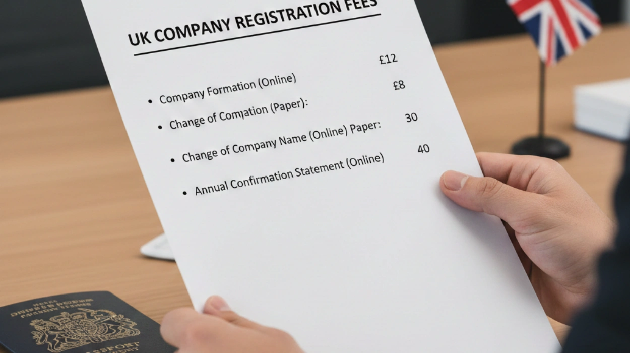How Much Does It Cost to Register a Company in the UK