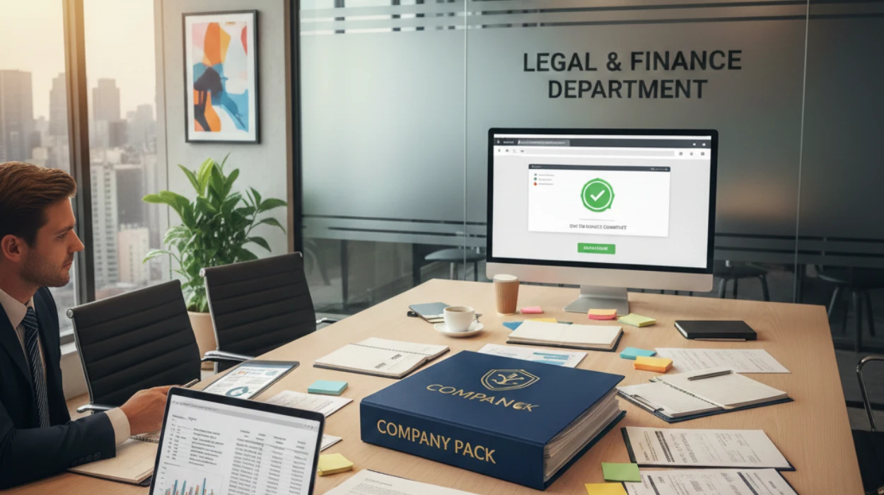 How a Company Pack Supports Legal and Financial Checks