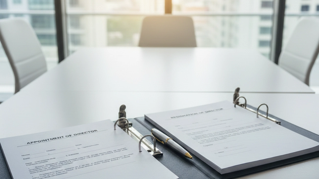How to Appoint or Resign a Director Easily
