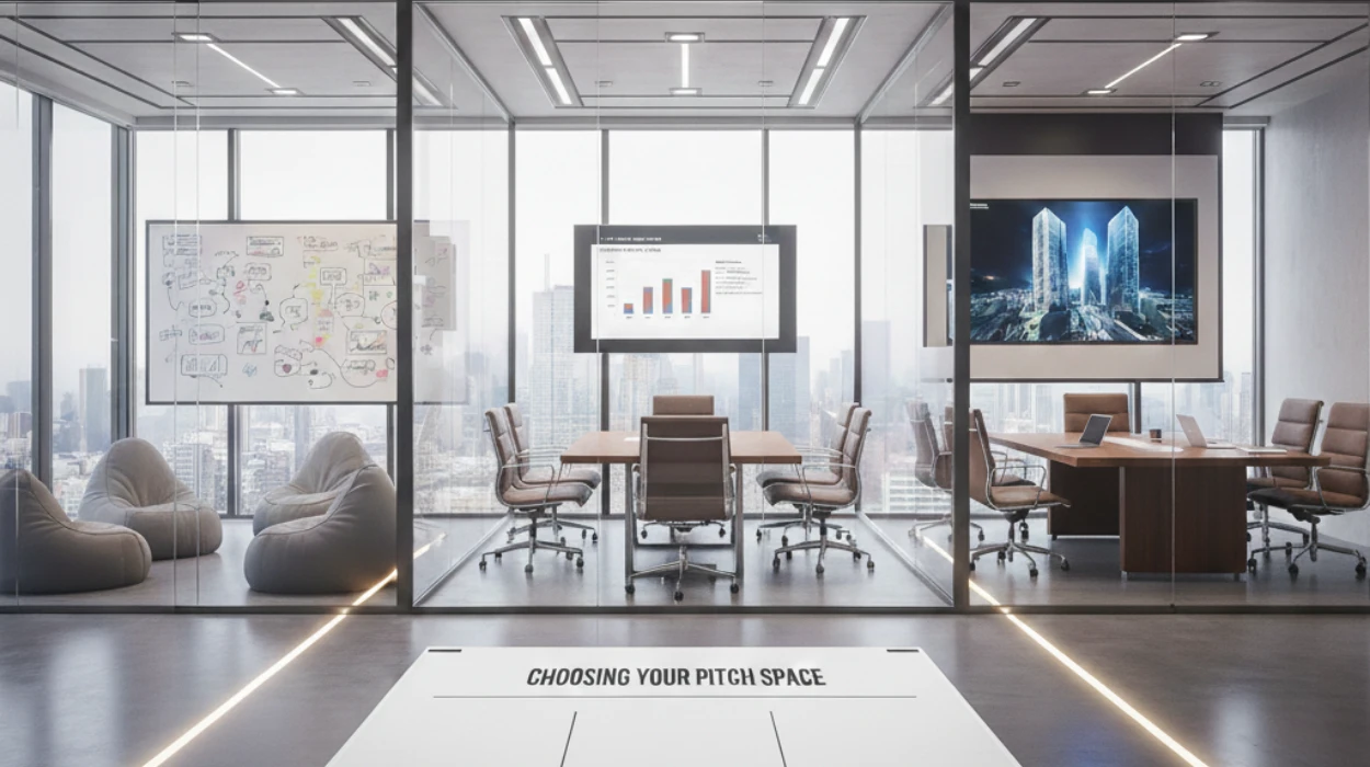 How to Choose the Right Pitch Meeting Room