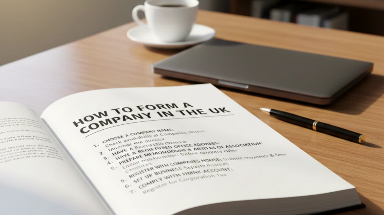 How to Form a Company in the UK Step by Step
