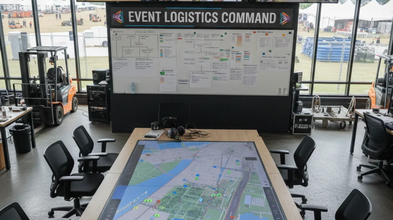 How to Manage Logistics for Large Events