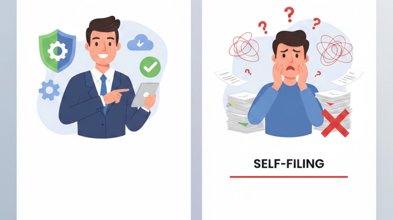 PSC Register Service vs Self-Filing Which Is Better
