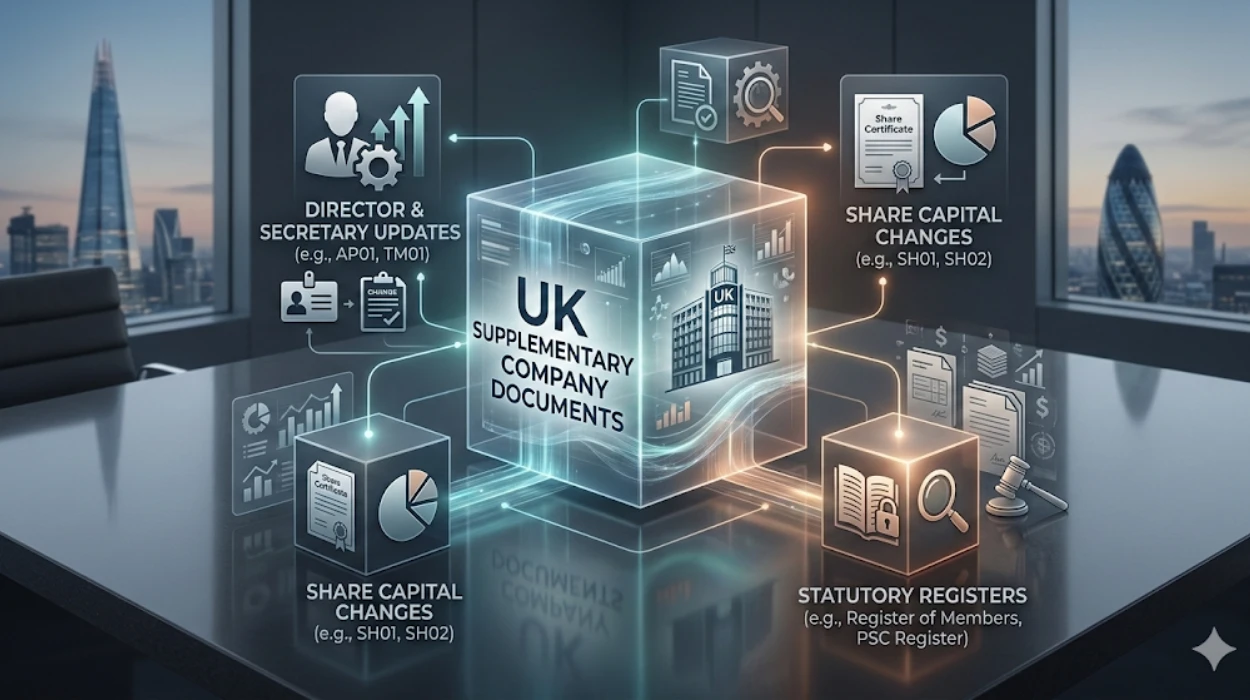 What Are Supplementary Company Documents in the UK