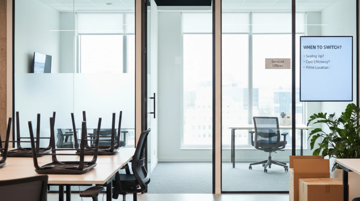 When Should You Switch to Serviced Offices