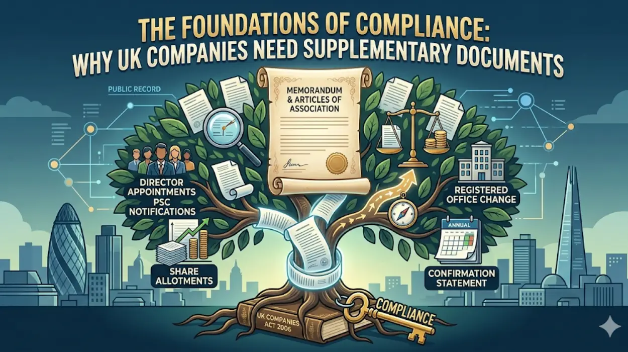 Why Do UK Companies Need Supplementary Company Documents