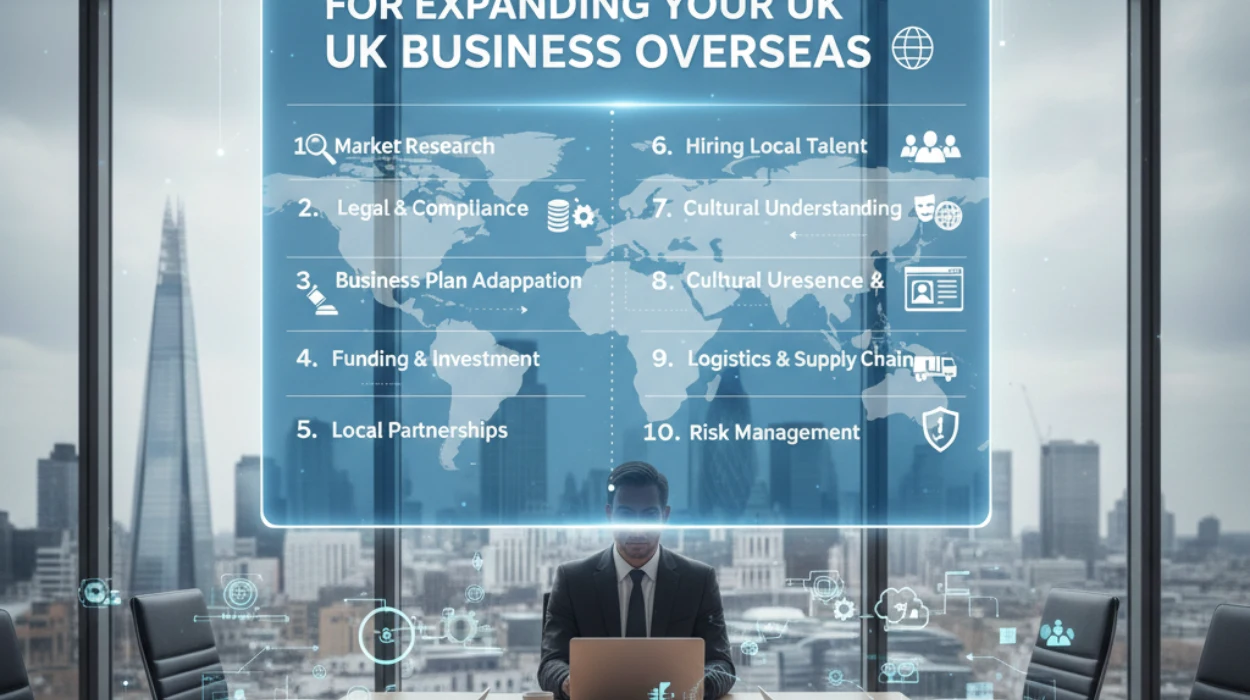 10 Essential Steps for Expanding Your UK Business Overseas
