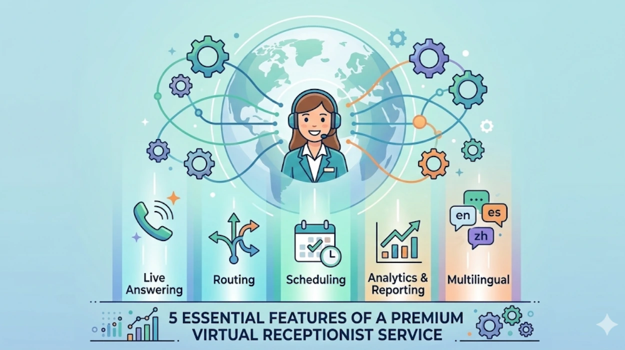 5 Essential Features of a Premium Virtual Receptionist Service
