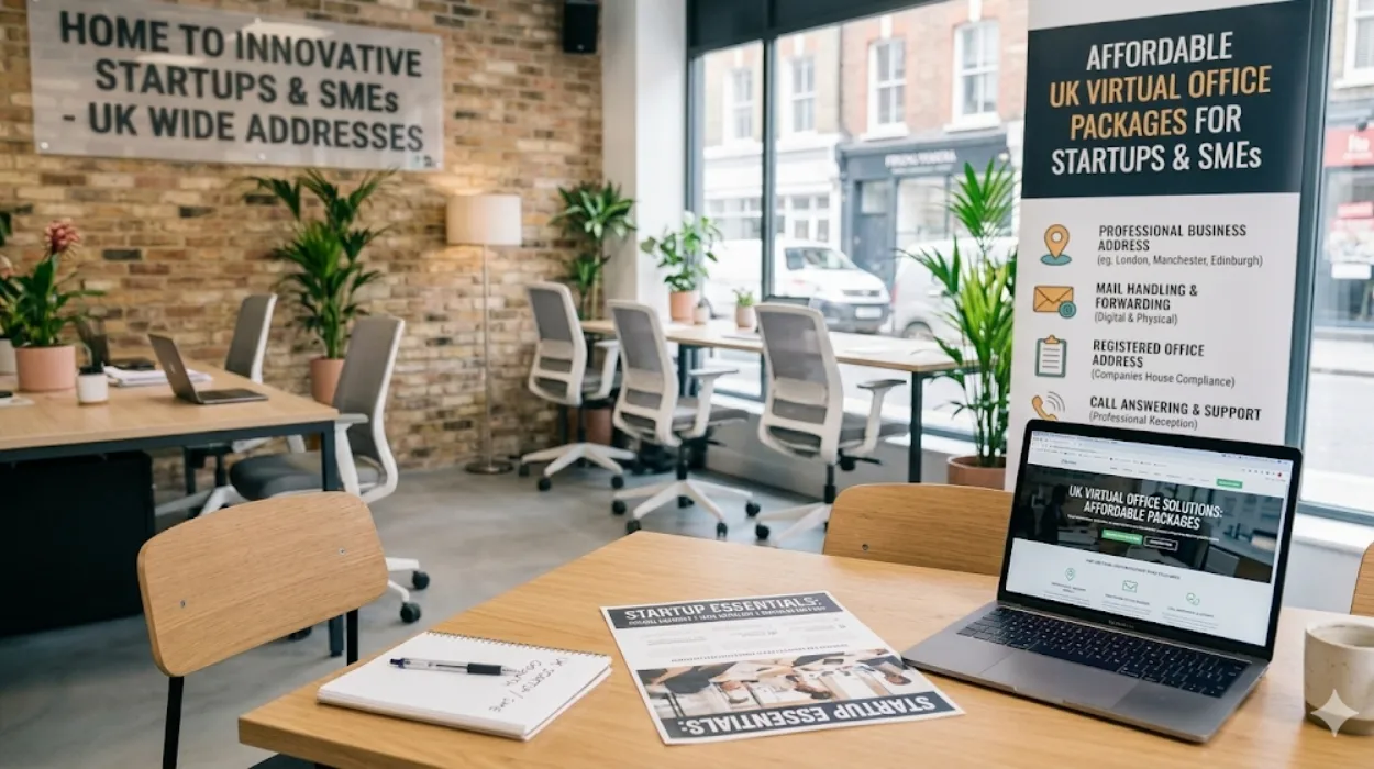 Affordable UK Virtual Office Packages for Startups and SMEs