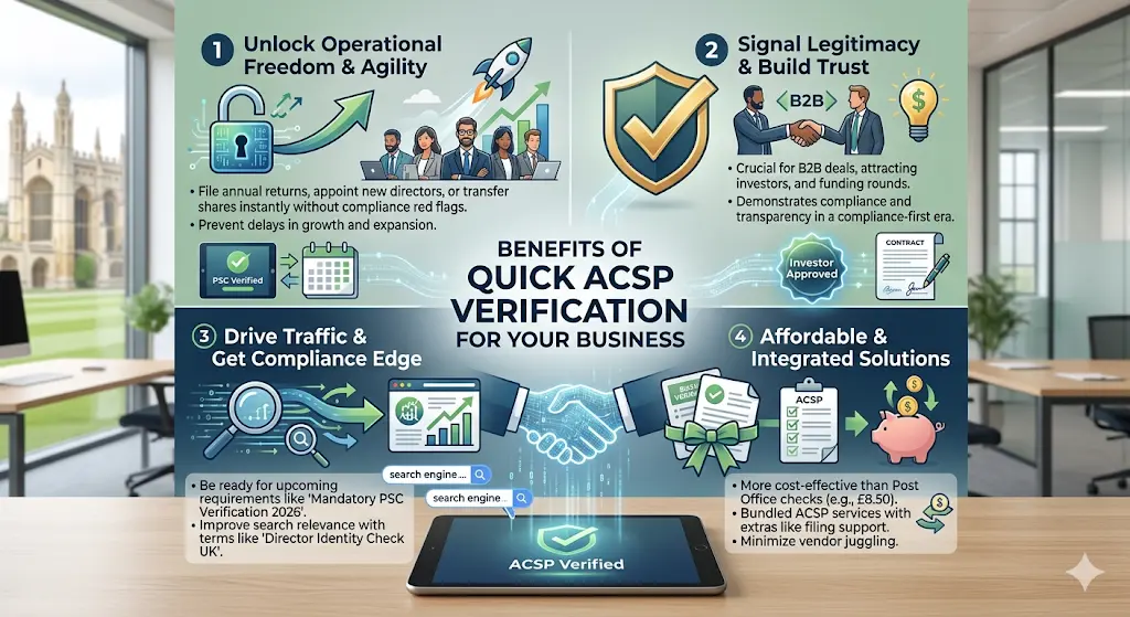 Benefits of Quick ACSP Verification for Your Business