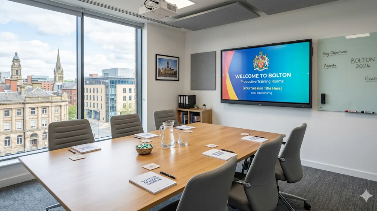 Book Productive Training Rooms in Bolton for Your Next Session
