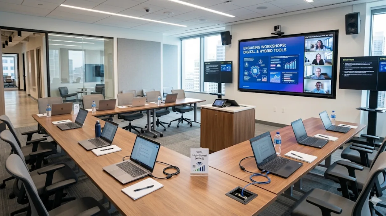 Choosing Training Rooms with High-Speed WiFi and Modern AV Tech What Really Matters