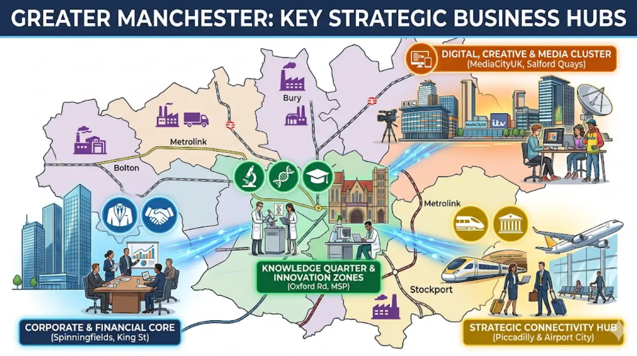 Choosing the Best Location in Greater Manchester for Your Team