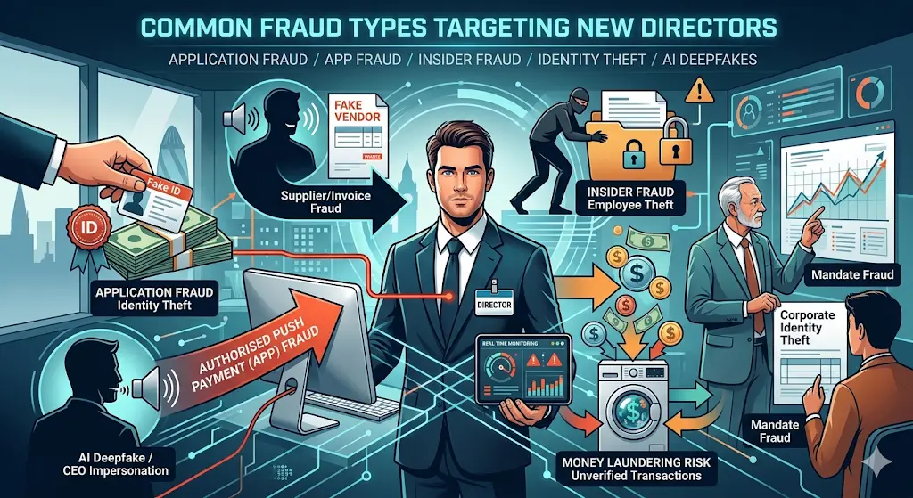 Common Fraud Types Targeting New Directors