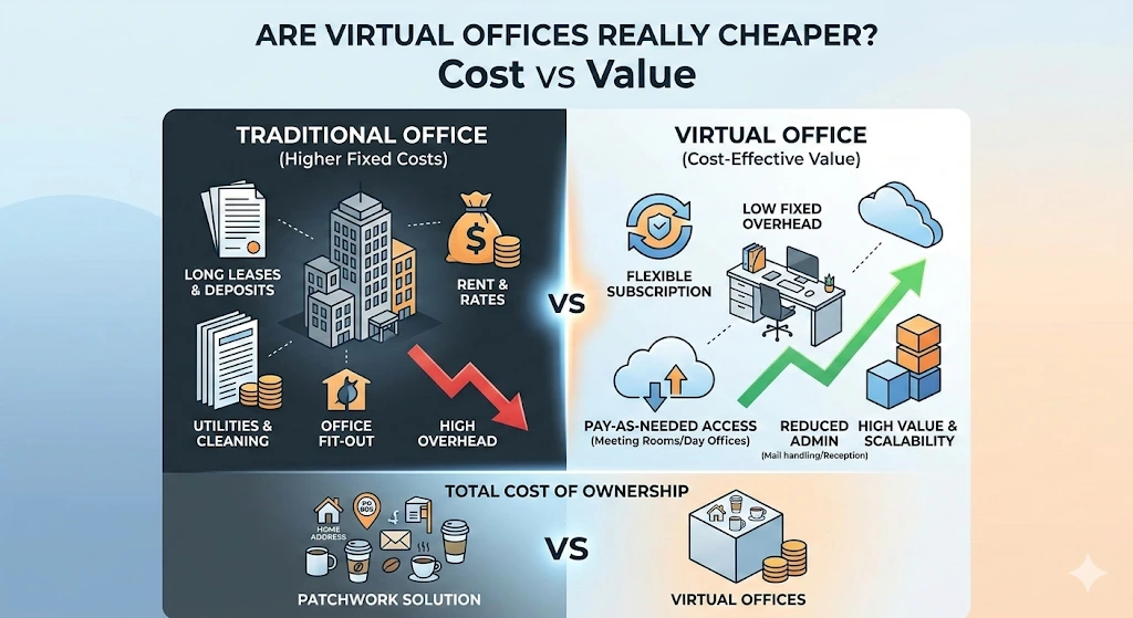 Cost vs Value Are Virtual Offices Really Cheaper