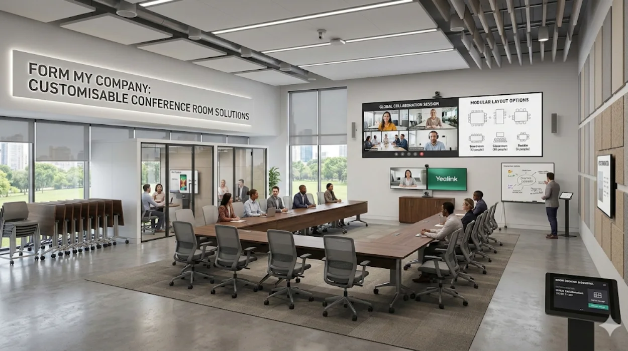 Customisable Conference Room Solutions at Form My Company