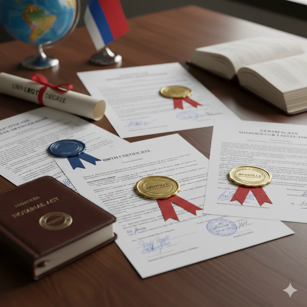 Documents Commonly Requiring an Apostille