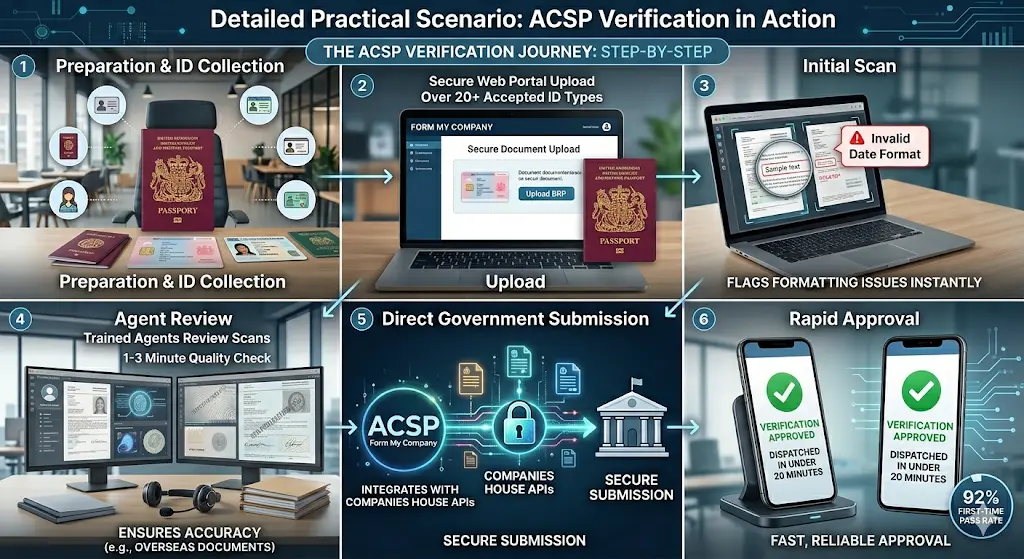 Exploring ACSP Verification Processes