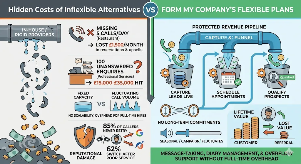 Hidden Costs of Inflexible Alternatives
