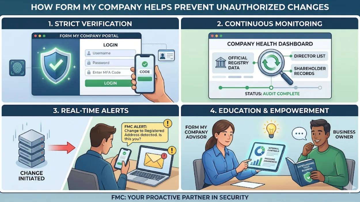 How Can Form My Company Help You Stop Unauthorised Changes with Proactive Fraud Monitoring
