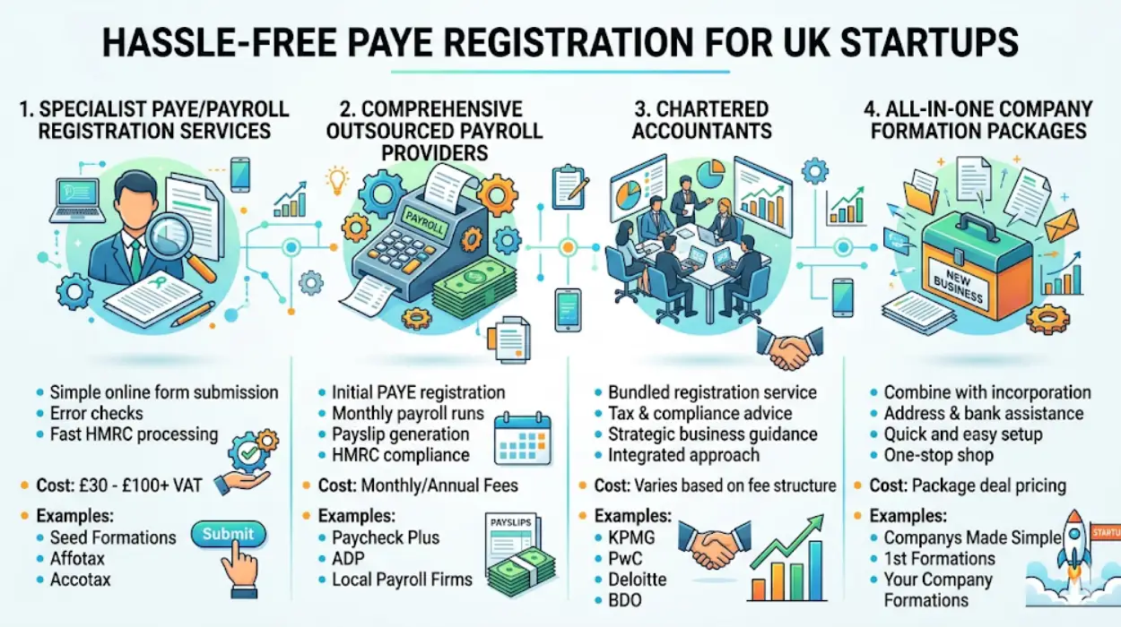 How Can UK Startups Get Hassle-Free PAYE Registration Assistance