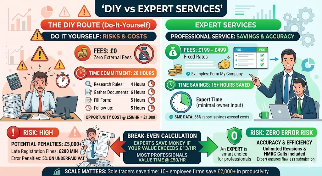 How Do Costs Compare for DIY vs Expert Services