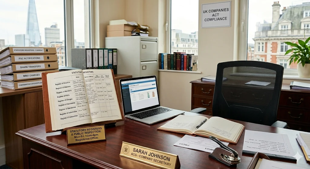 How Do You Maintain Statutory Registers as a Company Secretary?