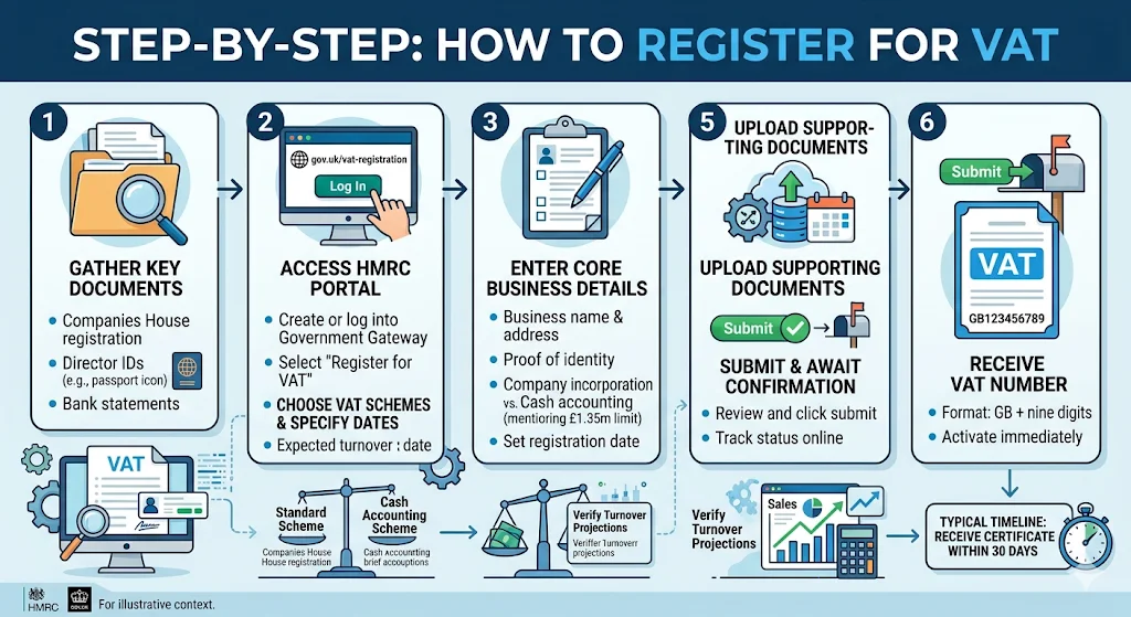 How Do You Register for VAT Step by Step