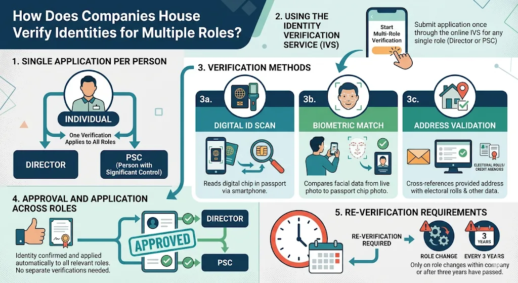 How Does Companies House Verify Identities for Multiple Roles