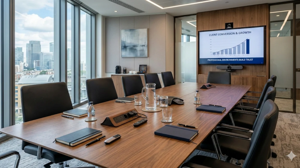 How Professional Meeting Spaces Boost Your Client Conversion Rate