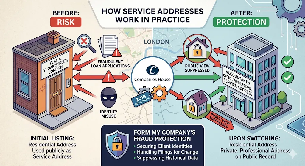 How Service Addresses Work in Practice