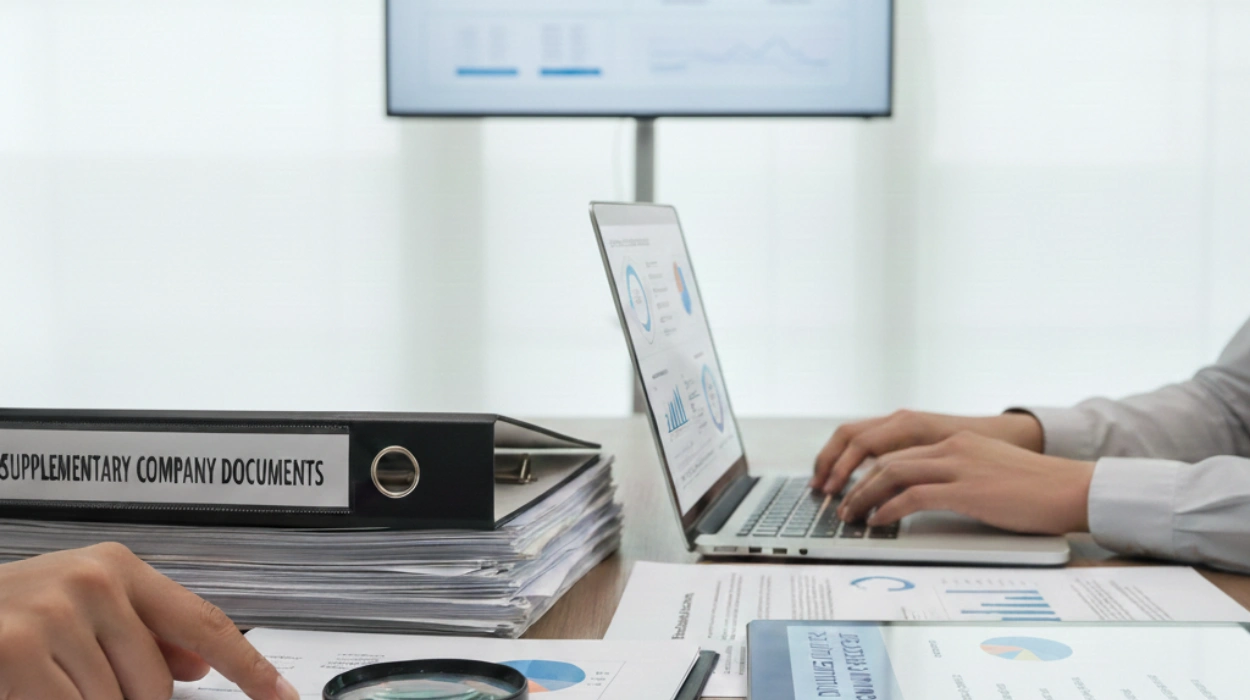 How Supplementary Company Documents Help with Due Diligence