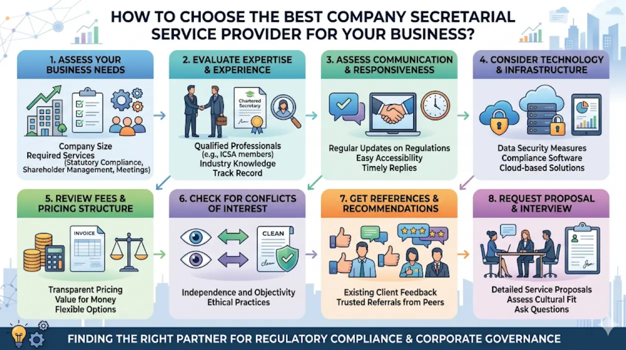 How to Choose the Best Company Secretarial Service Provider for Your Business