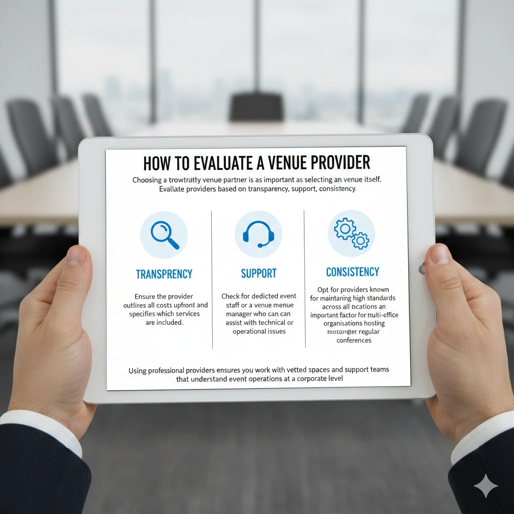 How to Evaluate a Venue Provider