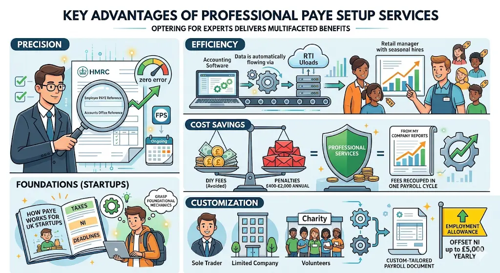 Key Advantages of Professional PAYE Setup Services