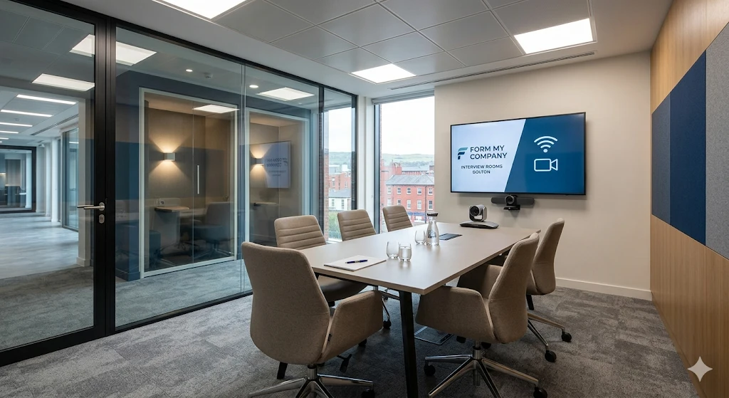 Key Features of Modern Interview Rooms in Bolton