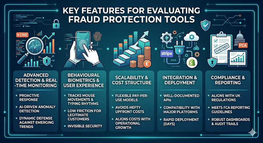 Key Features to Evaluate in Fraud Tools