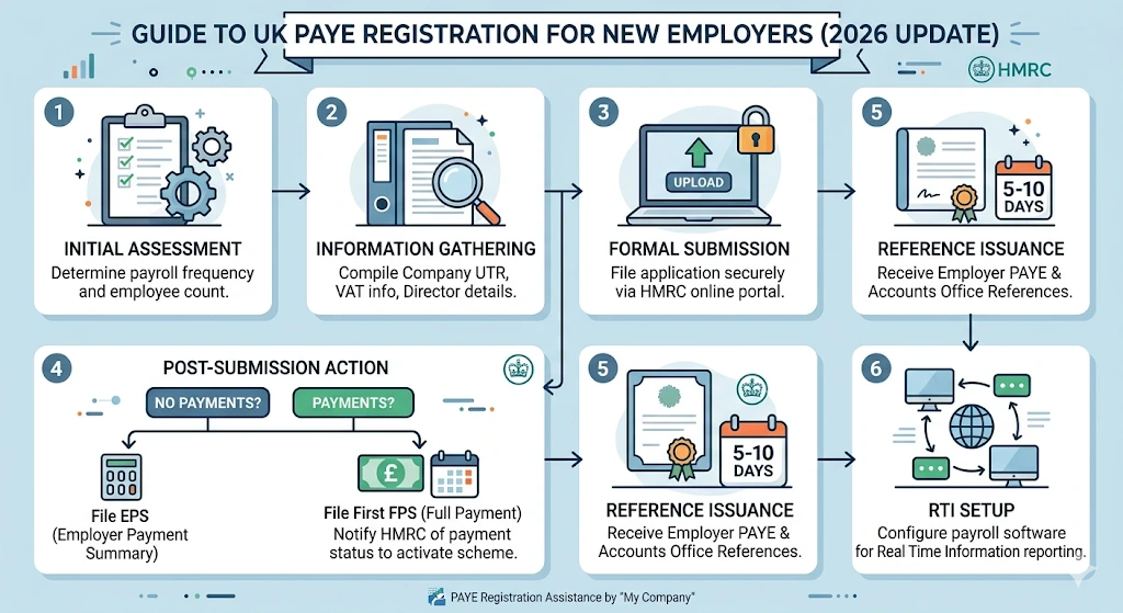 Key Steps in Professional PAYE Registration for New Employers