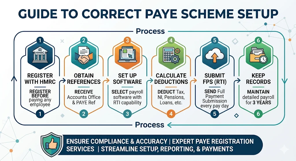 Key Steps in Setting Up PAYE Correctly