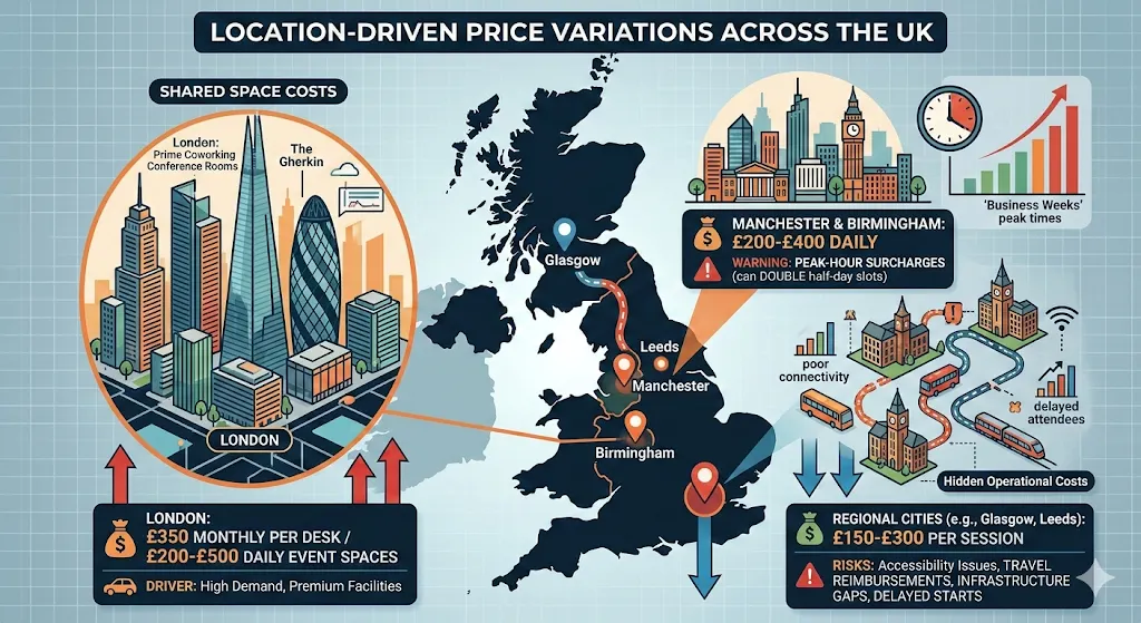 Location-Driven Price Variations Across the UK