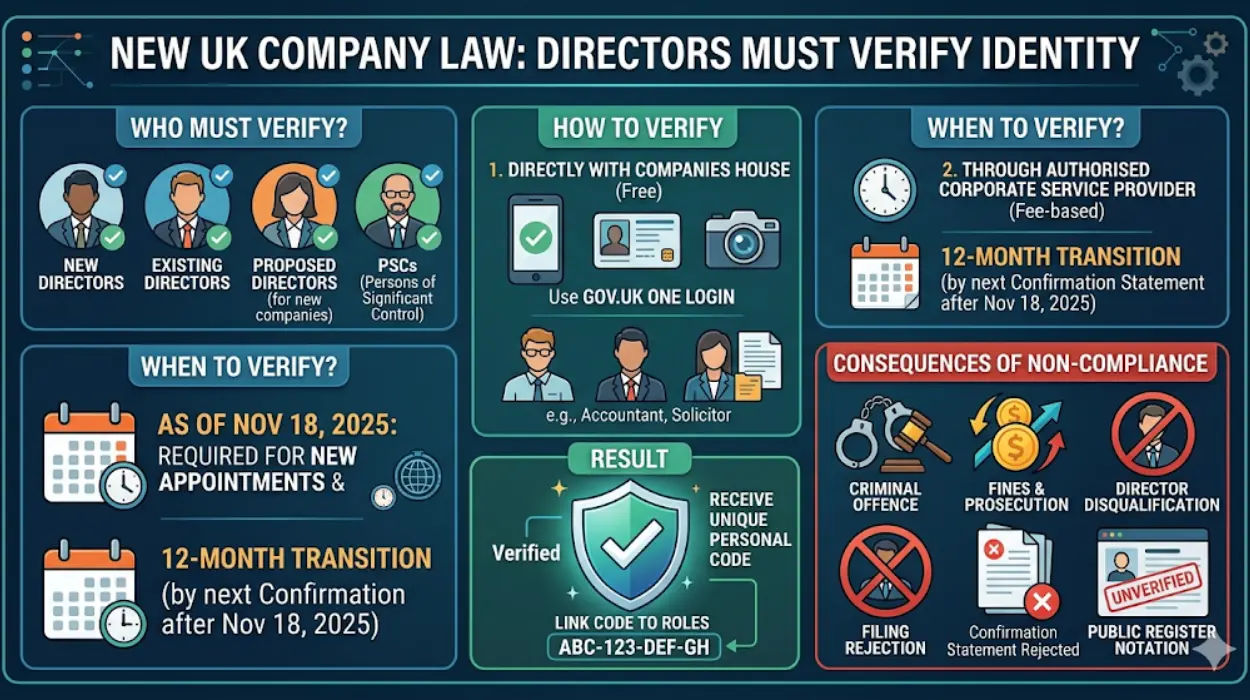 New UK Company Law Do Directors Really Need ID Verification