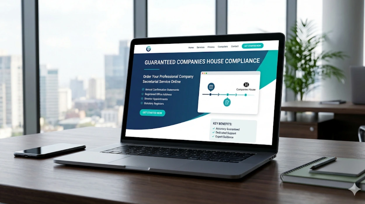Order Your Professional Company Secretarial Service Online for Guaranteed Companies House Compliance