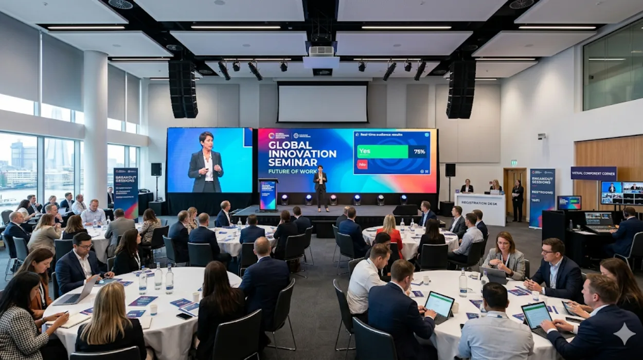 Planning a Seminar Why Venue Tech and Layout is Key to Success