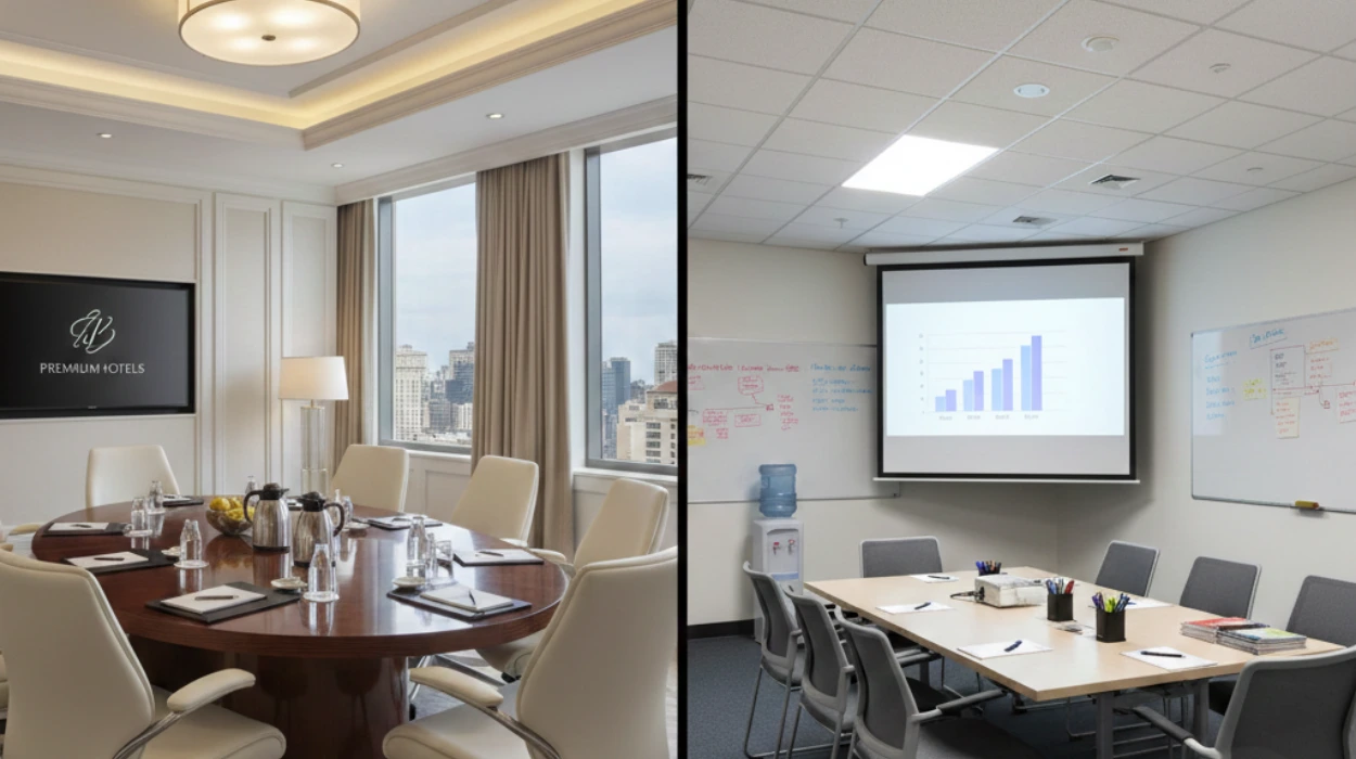 Premium Hotels vs. Dedicated Conference Rooms Which Is Better