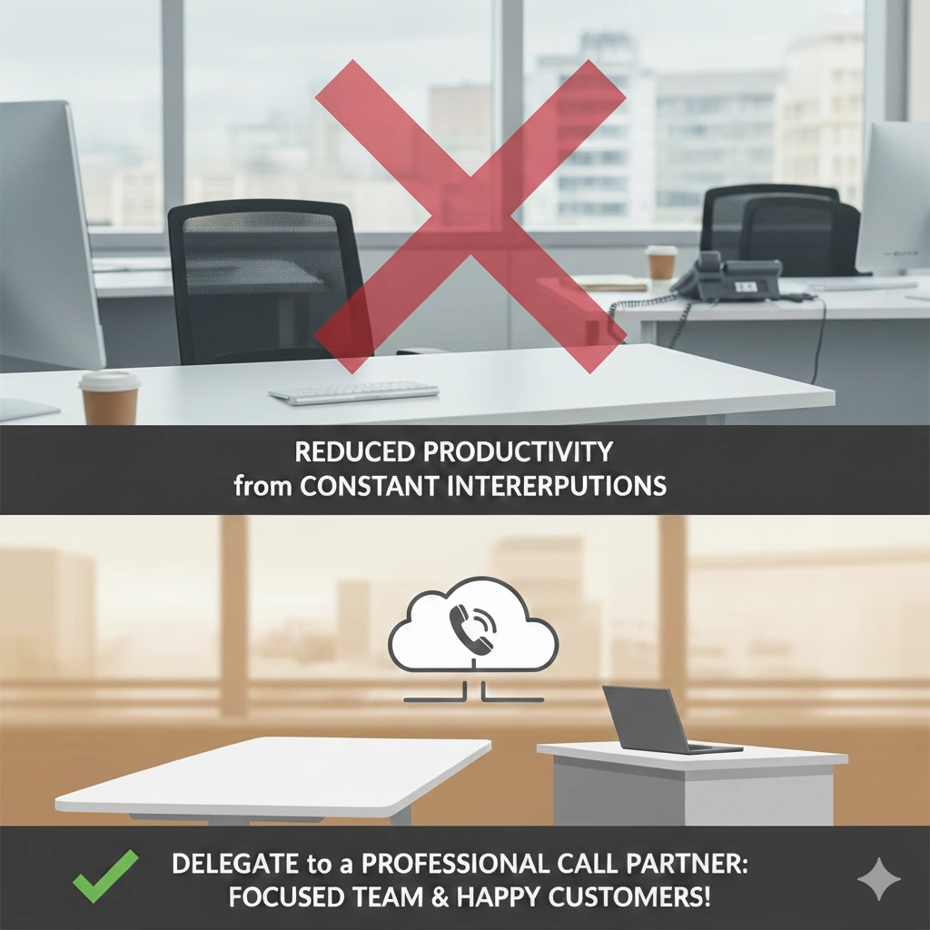 Reduced Productivity from Constant Interruptions